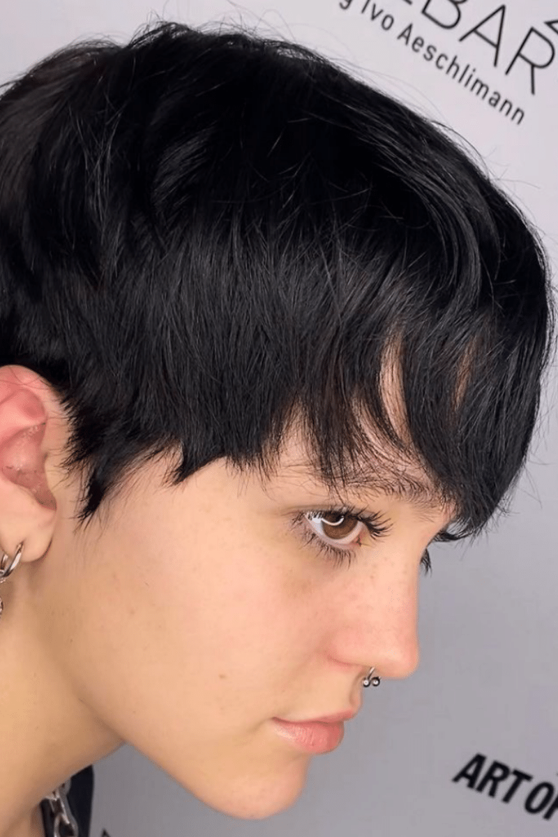 natural short haircut for women