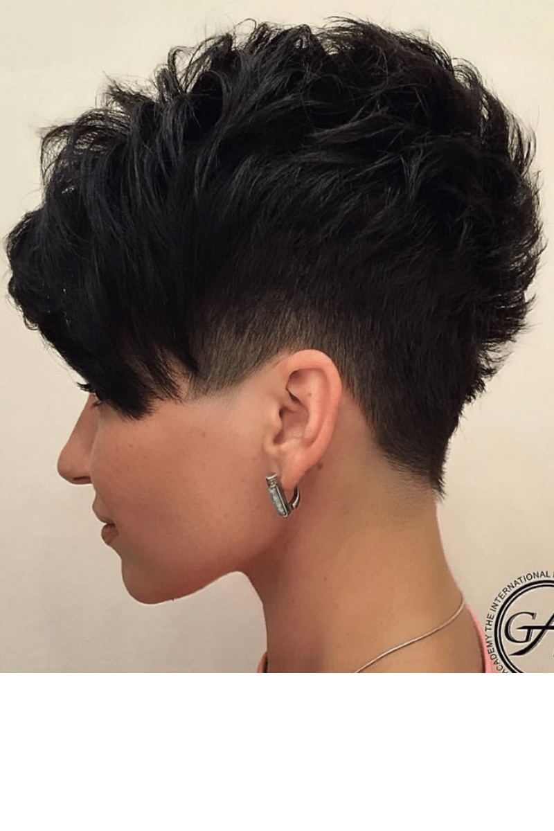 womens fade hairstyle