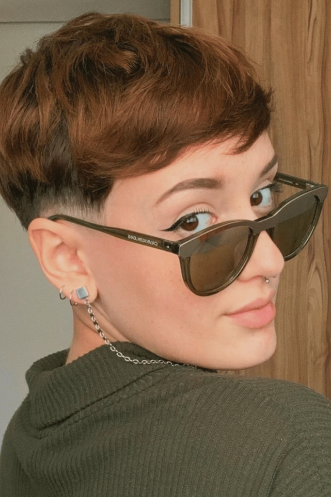 clipper fade super short womens haircuts 2022