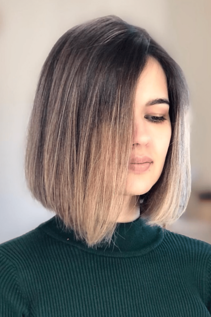 ombre bob hairstyles