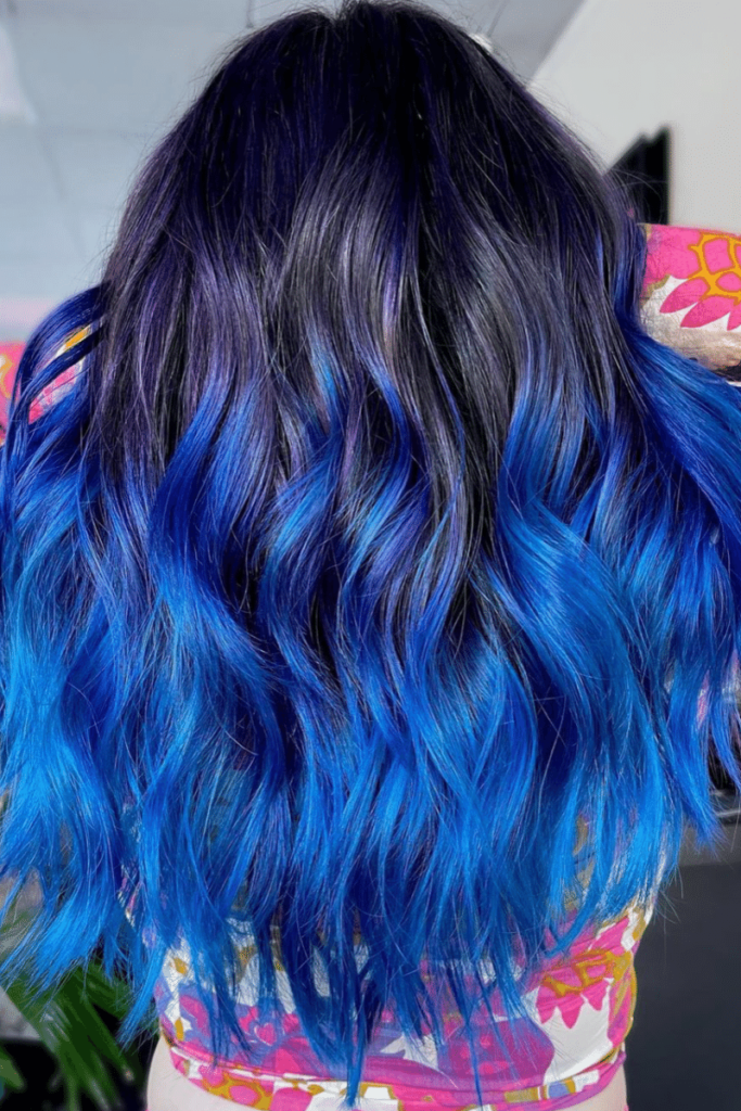 blue hair 
